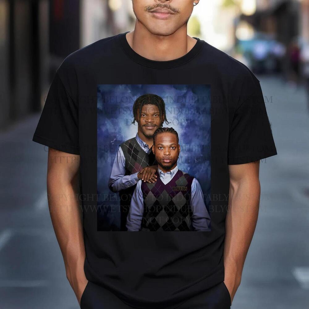 Lamar Jackson Derrick Henry Baltimore Football Shirt